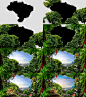 Nature of Brazil : Photo Manipulation Photoshop