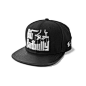 美国Crooks&Castles;代购 新款 黑色 可调节平檐棒球帽 包邮 - Crooks & Castles