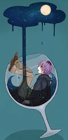 活泼可爱的二次元人物插画分享 - 插画图片_插画师_插画壁纸_场景插画_yidodo.net - 意兜兜