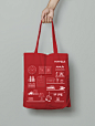 Canvas Tote Bag : The giveaway canvas bag for marketing activation