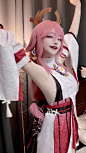 其中包括图片：Yae Miko Genshin