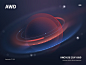 Universe universe design web illustration ui