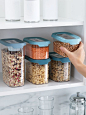 Organise your cupboards with this 5 piece space-saving storage set. #storagecontainers #foodstorage #spacesaving #organisation #josephjoseph #problemsolved