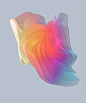 3D abstract background color floral Nature pattern Render texture wallpaper