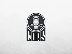 Logo for &quot;COAS&quot;, clothing brand from USA.