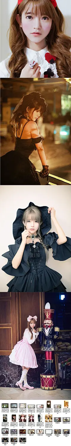 韩国模特 Yurisa 最新写真 颜值爆表 壁纸图集 洛丽塔 素材图片-淘宝网