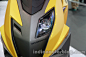 TVS Graphite concept headlamp detail live