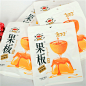 忘不了 果板果冻片160g/袋混合果汁水果味儿童网红零食布丁果冻