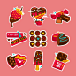 Download Valentine's Day Chocolate Stickers for free : Download the Valentine's Day Chocolate Stickers 1874164 royalty-free Vector from Vecteezy for your project and explore over a million other vectors, icons and clipart graphics!