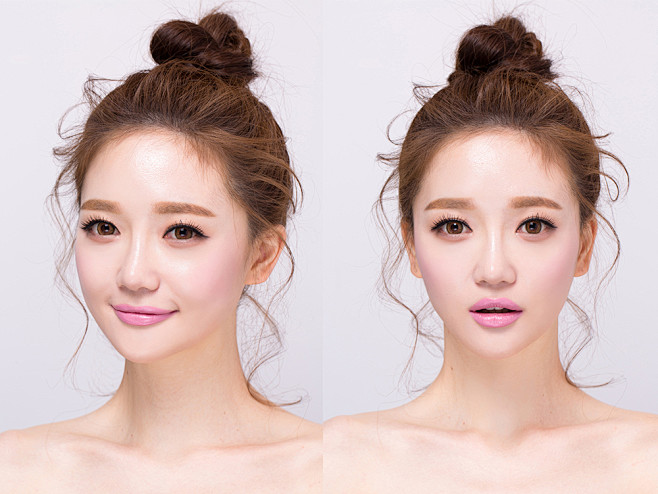 化妆品彩妆素材#女模特脸部素材#化妆品护...