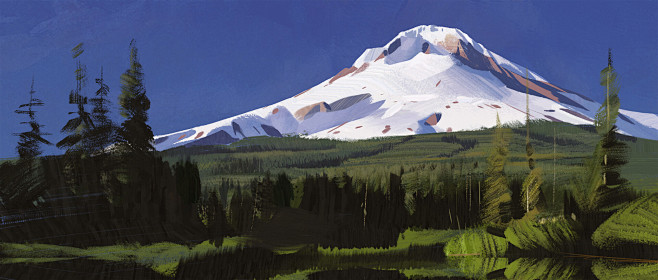 Mt Hood - Study, Tim...