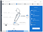 prosthesis leg software - Early concept software health medical