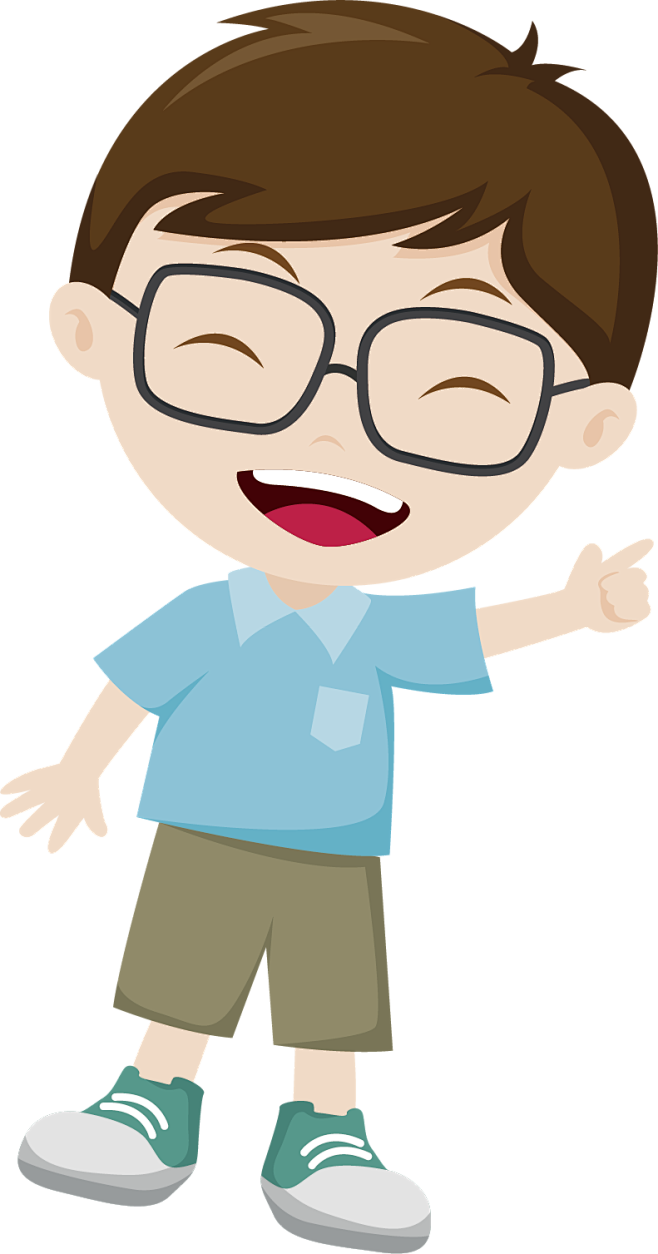 眼镜小孩