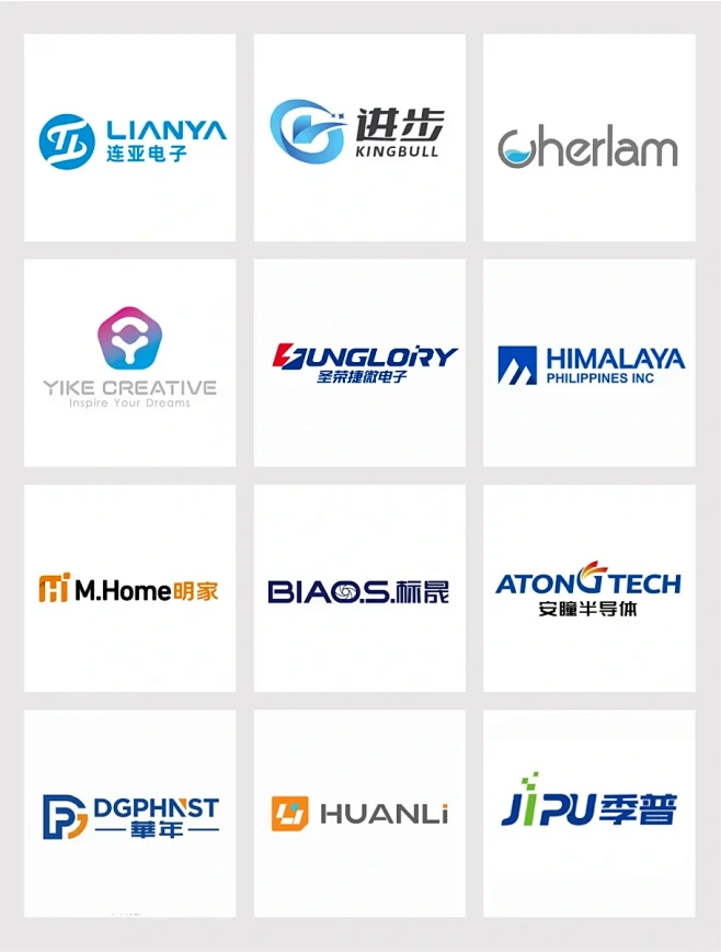 科技logo 智能芯片半导体公司logo设计 - 小红书