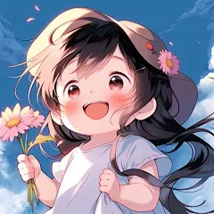 AI可爱儿童插画人物参考图集 卡通插画原画设计素材 游戏美术资源-淘宝网