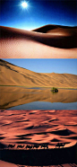 【巴丹吉林沙漠】高耸入云的沙山，神秘莫测的鸣沙，静谧的湖泊、湿地，构成了巴丹吉林沙漠独特的迷人景观。
