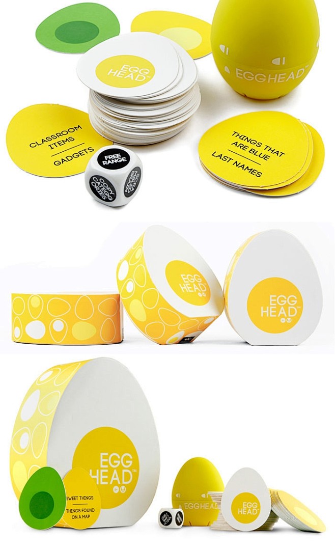 Egg Head-鸡蛋盒包装设计 设计圈...