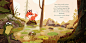 book FOX friends children frog kid forest children book ILLUSTRATION  Story Book