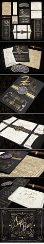 Mercurio Wedding Invitations - Anthony Gregg via Behance