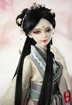 貂蝉 sd娃娃 BJD 古装娃娃 唯美 手机壁纸 头像 。#古装美人# #芭比娃娃#  #DIY# @予心木子