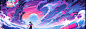 acidrain86_Waves_Purple_Red_Blue_Illustrated_High_Quality_2e91e721-4e27-45d1-ad34-d9bc07151835