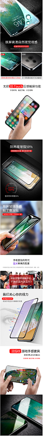 倍思iPhoneX钢化膜苹果X手机IPX软边全屏覆盖X防窥贴膜8X水凝蓝光6D背膜IPX前后8x全包边防摔抖音mo防偷看-tmall.com天猫
