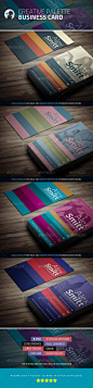 Creative Palette - Business Card - GraphicRiver Item for Sale