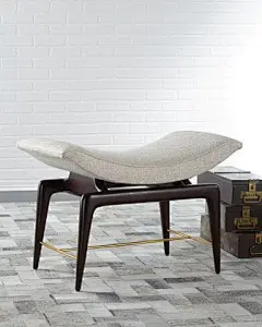 Tucker+Saddle+Bench+by+Ambella+at+Horchow.