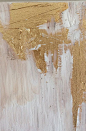 How To Make DIY Gold Leaf Abstract Art. LOVE this!