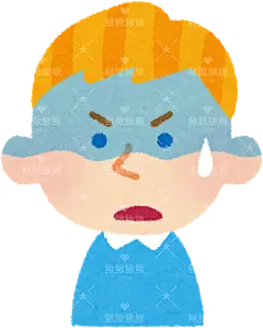 白人男女孩的表情插画“激动的脸、焦虑的脸、惊讶的脸、担忧的脸”whiteboy2_4shock男孩女孩子儿童表情包动作姿势贴纸扁平儿童插画元素卡通免扣png图片素材