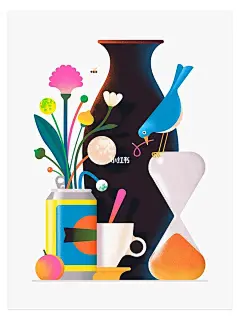 扁平插画｜Giacomo Bagnara