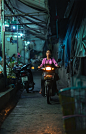 city editorial light night people Photography  portrait street photography Thailand