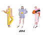 12 MONTH FASHION_Tong_illust__插画师作品_涂鸦王国gracg.com