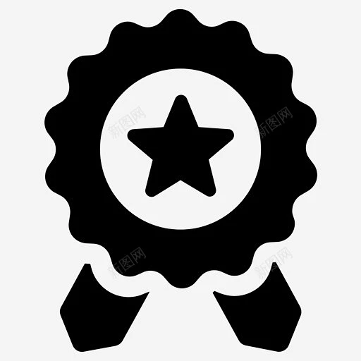 奖项丝带奖励图标 竞赛 质量 icon 标识 标志 UI图标 设计图片 免费下载 页面网页 平面电商 创意素材-花瓣网