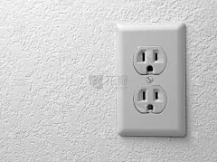 电插座上的 texturazed 壁纸