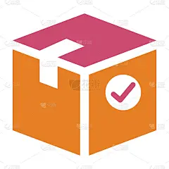 快递，包裹，包裹，产品图标