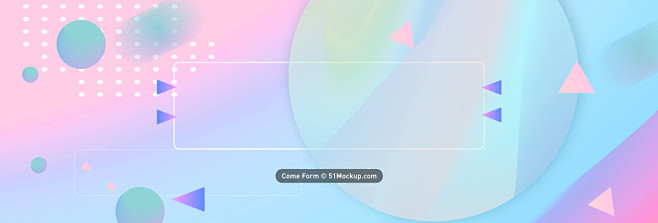 流体渐变 淘宝电商 banner 炫彩几...