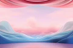 3D静物台 | 图源免费大图 |舞台背景上的 3D 领奖台，用于产品展示的几何形状。产品模型、舞台展示、促销展示的极简场景。