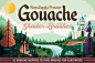 Adam Grason . - Retro Supply Co Gouache Shader Brushes For Illustrator : Teamed up with Dustin over at Retro Supply to create some illustrations for their new Adobe Illustrator brushes. These brushes were insanely helpful for me and have now been coined a