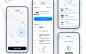 Mobile app for moving and delivery : Easytruck focuses on simplifying the experience for people who need moving or delivery in Europe and driver's work optimization. We created more than 50+ mockups then have been converted into beautiful designs and nice