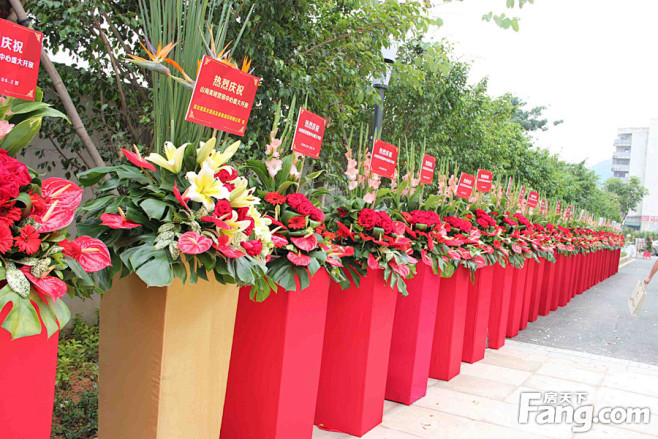 花柱迎宾37花柱花艺通道布置迎宾花艺