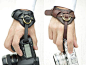 leather wrist strap for camera: 