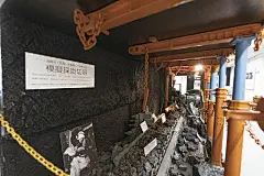 坑内西洋镜(直方市煤炭纪念馆内)的照片素材