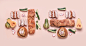 Koller : Koller es una marca de productos cárnicos, como carnes finas, salchichas, crudos madurados, chorizos, etc. En el packaging quisimos resaltar su esencia suiza con una ilustración que representa el tradicional Alpenaufzug de la región de Apenzell (