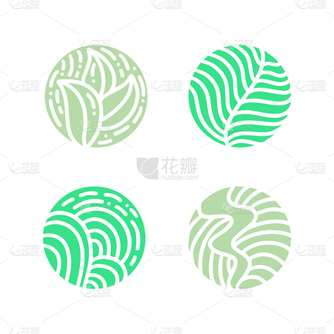 生物学,证章,品牌名称,圆形,自然,瑜伽...
