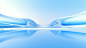 one shade of blue RGB 00a1f1 and white background landingpage, new technology style, 4K