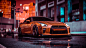 General 1920x1080 artwork car vehicle digital art orange cars Nissan Nissan GT-R