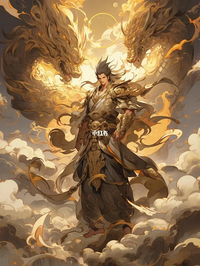 天神下凡-花瓣网
