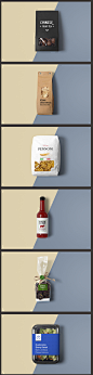 五谷杂粮包装素材贴图 食品坚果蔬菜包装样机 包装设计PSD贴图