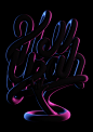 Lettering for intern contest at Orchid Création.Posters available for